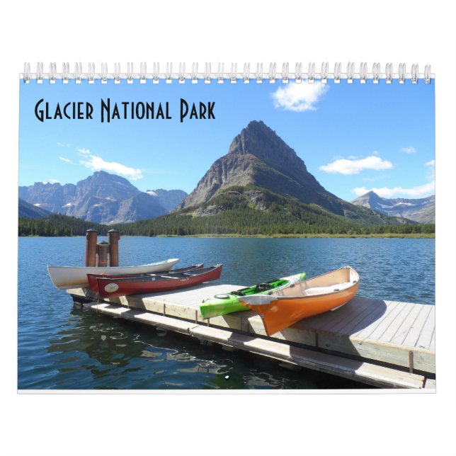 Calendário Parque Nacional Glacier (Capa)