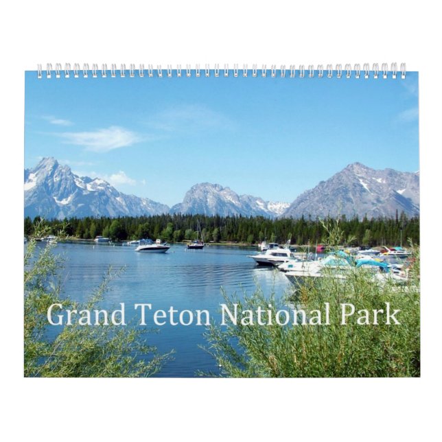 Calendário Parque Nacional Grand Teton (Capa)