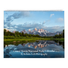 Calendário Parque Nacional Grand Teton