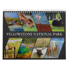 Calendário Parque Nacional Yellowstone Um Lugar Muito Especia