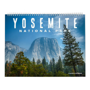 Calendário Parque Nacional Yosemite