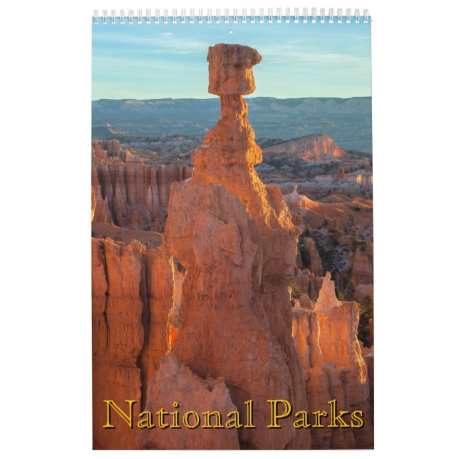 Calendário Parques Nacionais da América (Capa)