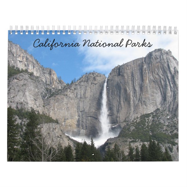 Calendário Parques Nacionais da Califórnia (Capa)