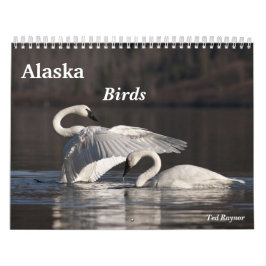 Calendário Pássaros de Alaska