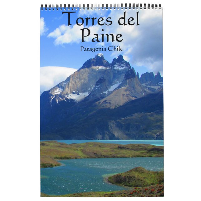 Calendário patagonia chile (Capa)