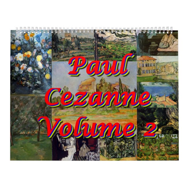 Calendário Paul Cezanne Volume 2 (Capa)