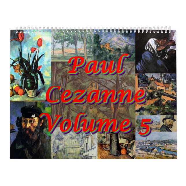 Calendário Paul Cezanne Volume 5 (Capa)