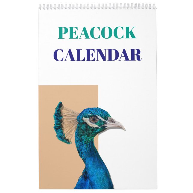 Calendário Pavão 2025 (Capa)