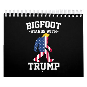 Calendário Pé Grande Apoia Trump Eleições 2024