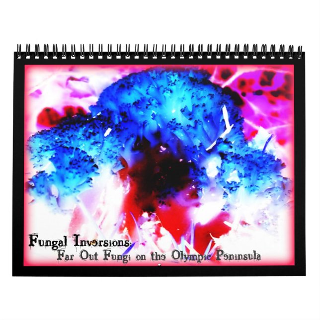 Calendário Península fungosa das olimpiadas dos fungos das (Capa)