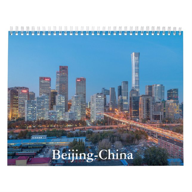 Calendário Pequim-China (Capa)