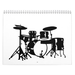 Calendário Percussão ajustada do cilindro
