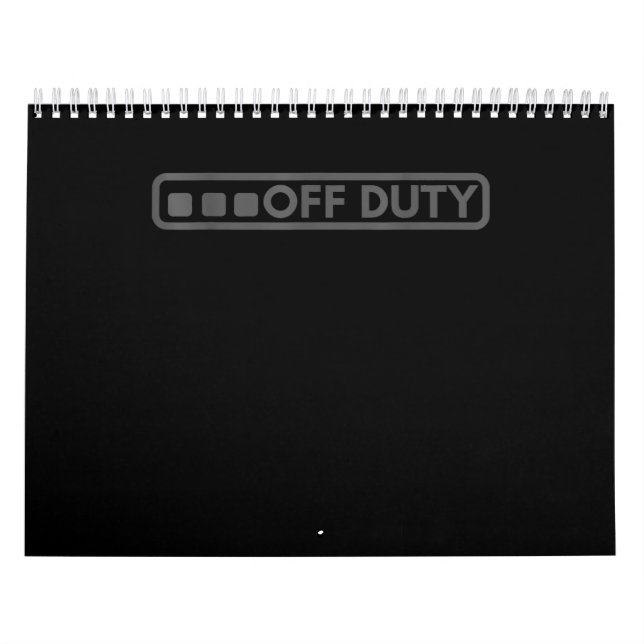 Calendário Perfeito Para Polícia Do Exército Policial (Capa)