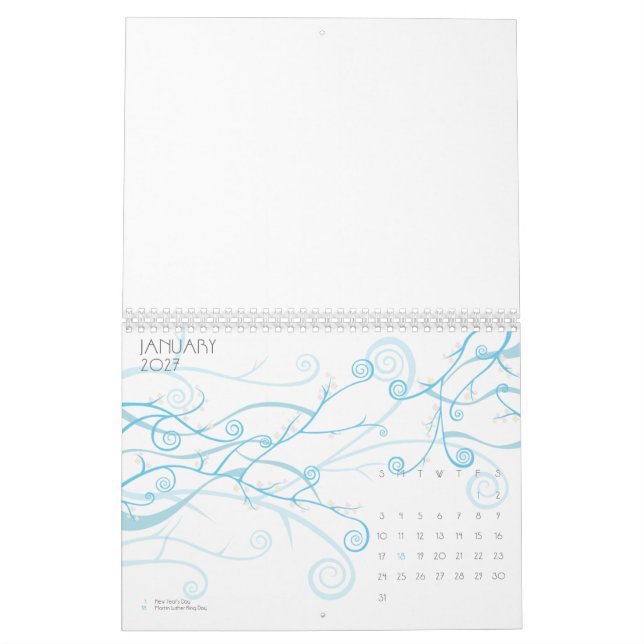 Calendário Personalizado (Jan 2027)