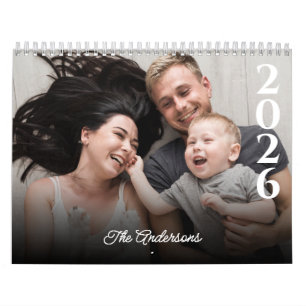 Calendário Personalizado 2025 com Fotos e Texto Cu