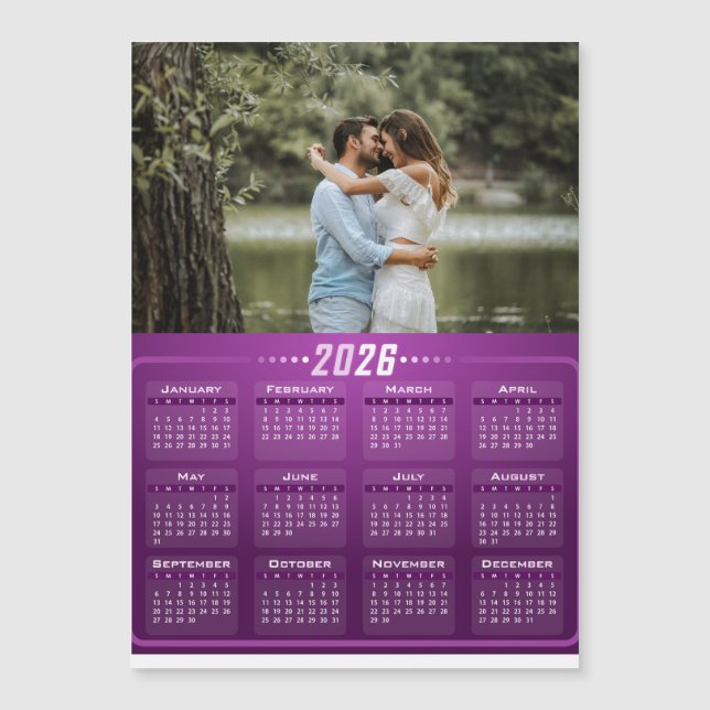 Calendário Personalizado 2026 (Frente)
