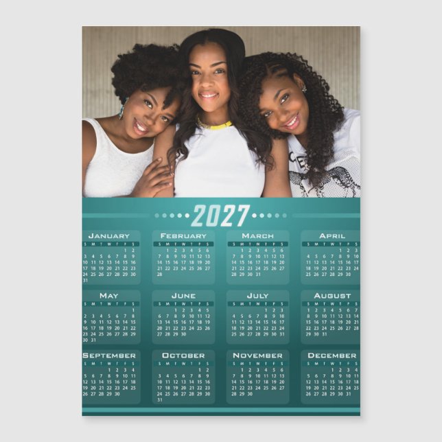 Calendário Personalizado 2027 (Frente)