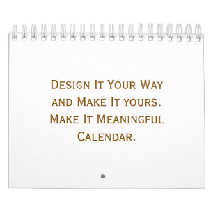 Calendário Personalizado 5.5" L x 7" W School Daze