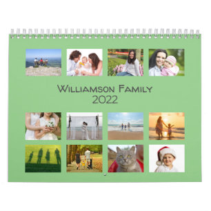 Calendário Personalizado de 13 Fotografias Mínim