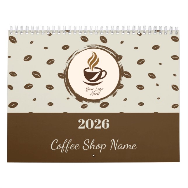 Calendário Personalizado de Café 2026 ,Ônibus Pers (Capa)