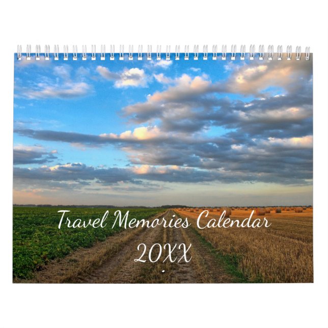 Calendário Personalizado de Fotos do viagem (Capa)