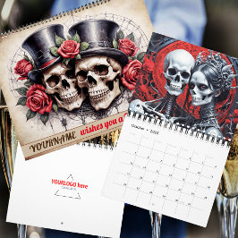 Calendário Personalizado do Horror Gótico 2026