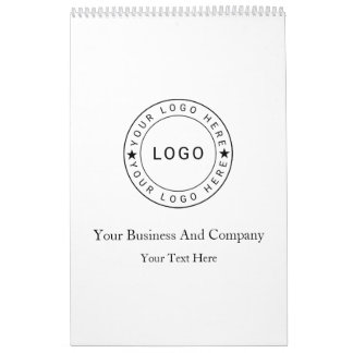 Calendário Personalizado seu Logotipo e Texto