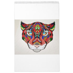 Calendário Personalizável do Tiger
