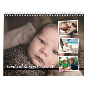 Calendário Personlig kalender - Familj fotoalmanacka 2022