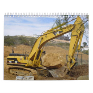 Calendário pesado do equipamento