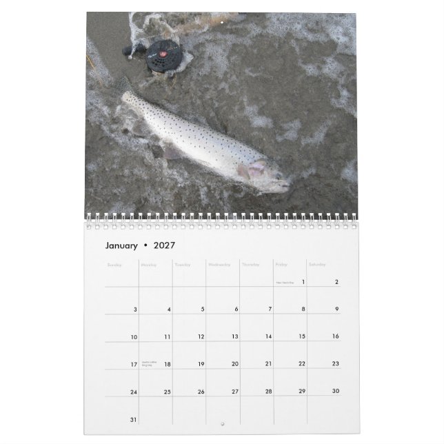 CALENDÁRIO PESCA 2011 DE NEVADA (Jan 2027)
