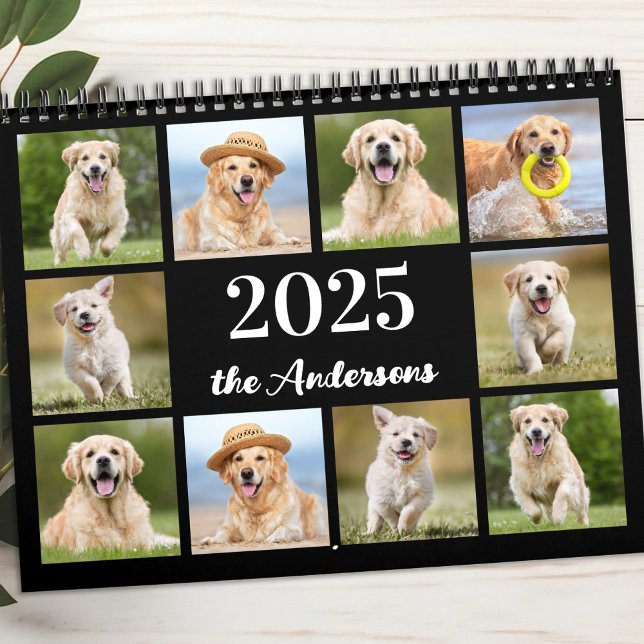 Calendário Pet Dog Da Família Personalizada De Fotografias 20 (Criador carregado)