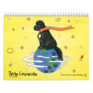 Calendário Petites empreiteiros - miúdos terre-neuve