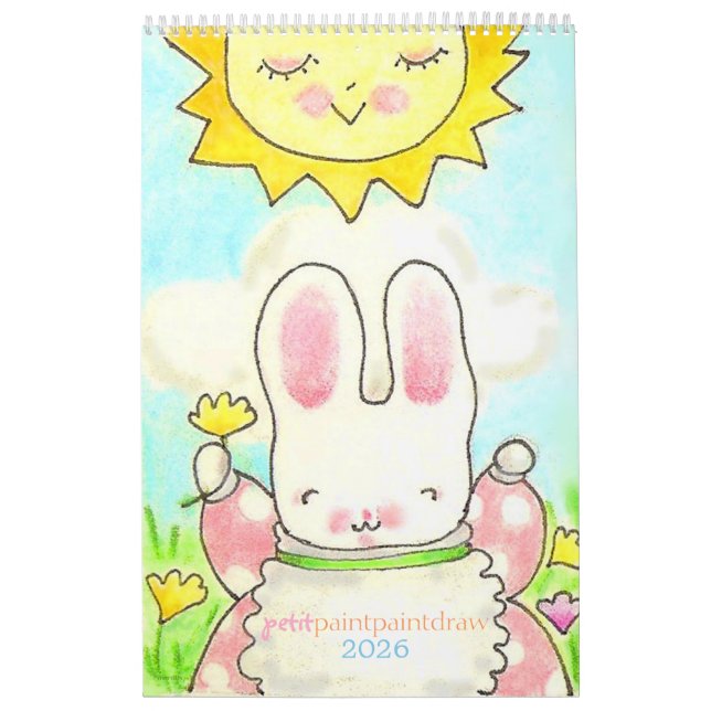 calendário petitpaintpaintdrain 2026 (Capa)