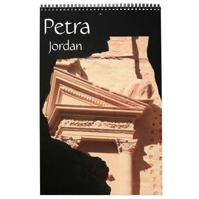 Calendário petra jordânia 2027 (Capa)