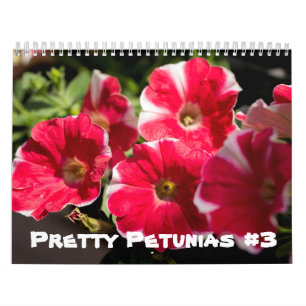 Calendário - Petunias Bonito