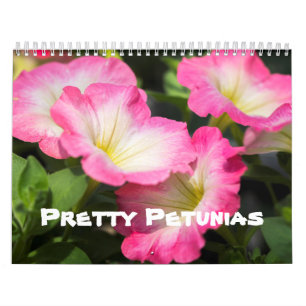 Calendário - Petunias Bonito