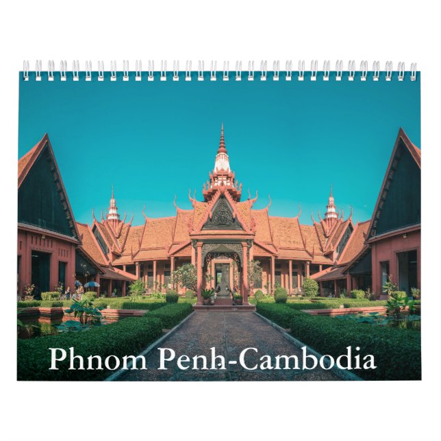 Calendário Phnom Penh-Cambodia Calendar (Capa)