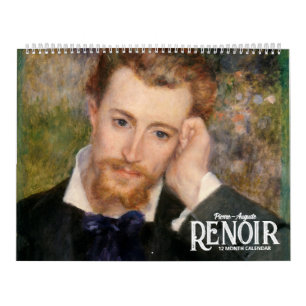 Calendário Pierre-Auguste Renoir