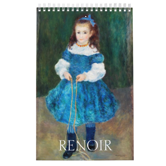 CALENDÁRIO PIERRE AUGUSTE-RENOIR FINO ART (Capa)