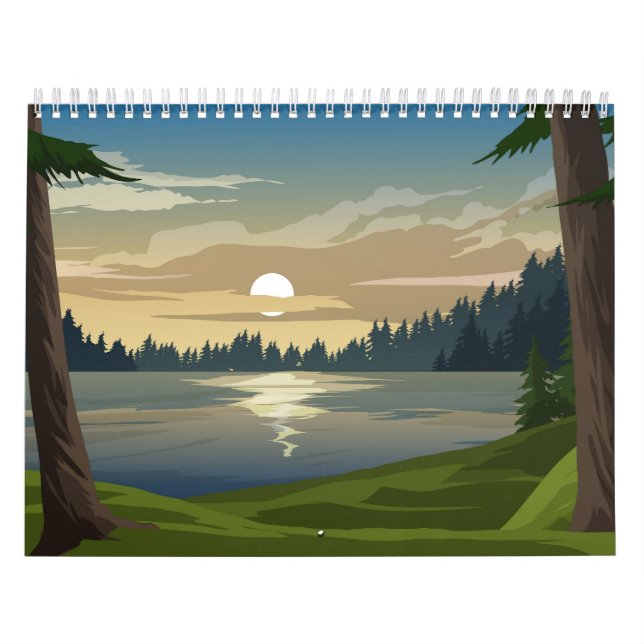 Calendário Pine Forest (Capa)