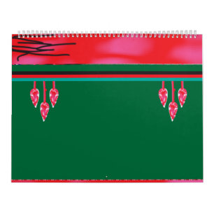 Calendário pintura de um sapo num campo de grama