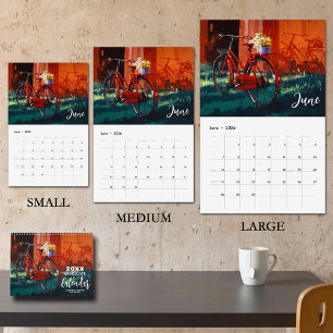 Calendário Pinturas de Paisagens Tamanho MÉDIO