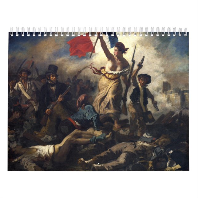 Calendário Pinturas no Louvre (Capa)