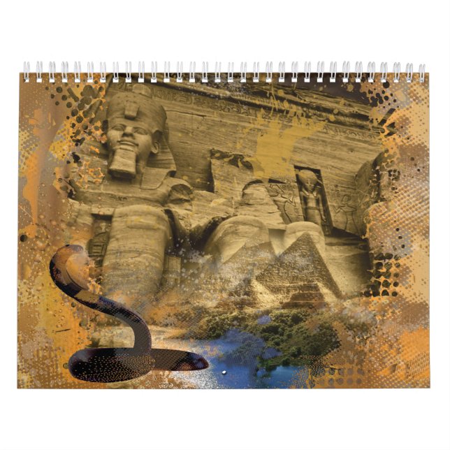 Calendário Pirâmides do Egito (Capa)