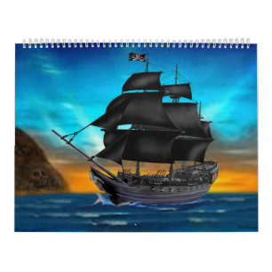 CALENDÁRIO PIRATA MENSAL