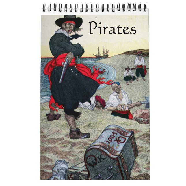 Calendário Piratas (Capa)