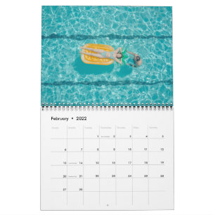Calendário Piscina 2022 Central de fachada