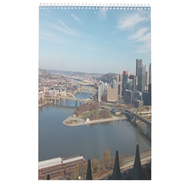 Calendário Pittsburgh em sua glória (Verso)