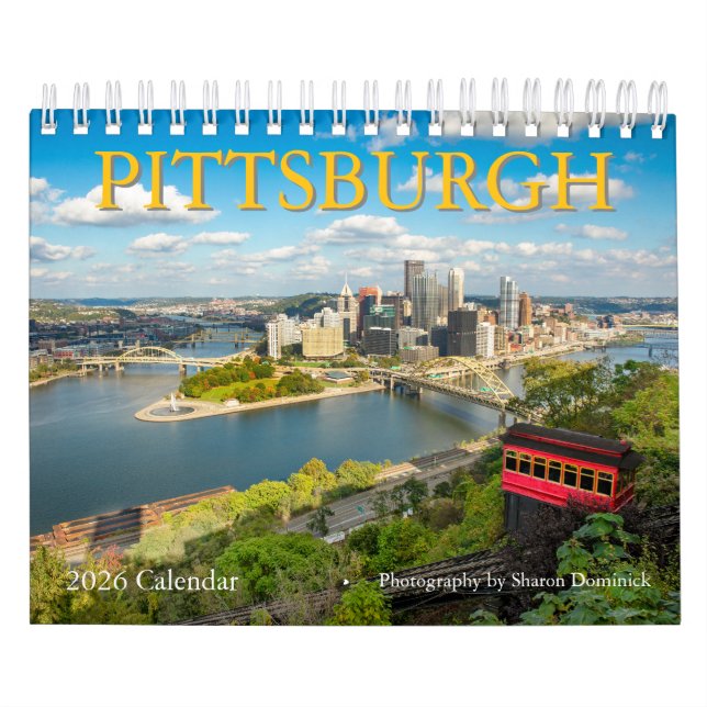 Calendário Pittsburgh Pennsylvania Photography Calendar (Capa)
